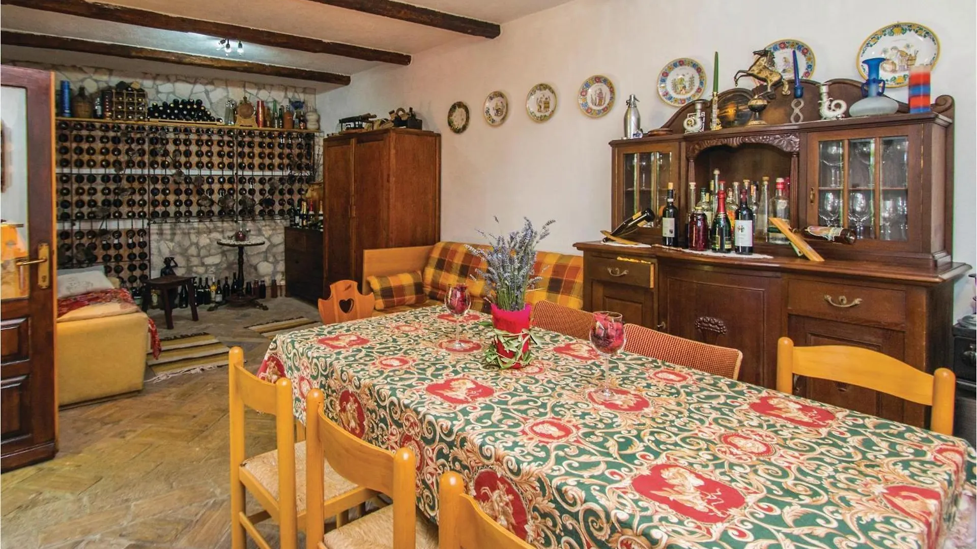 Lovely Home In Nedescina With Sauna 克罗地亚